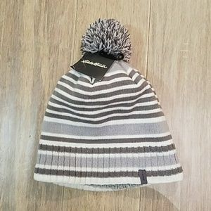 Eddie Bauer striped beanie